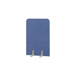 Перегородка акустическая прямая Everprof EVO Acoustic на опорах 800х28х1200 Ткань Romeo 11 - Фото предпросмотра
