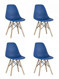 Набор из 4 стульев Eames - Фото предпросмотра