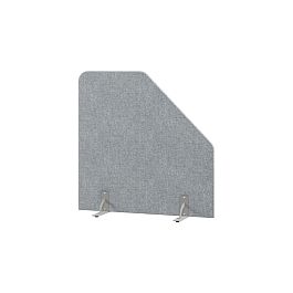 Перегородка акустическая со скосом Everprof EVO Acoustic на опорах 1200х28х1200 Ткань Kiton 06 - Фото предпросмотра