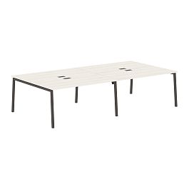 Стол 4-х местный ELWST 3116 Ясень Траун/Мокко 3126х1606х750 EDIS - Фото предпросмотра