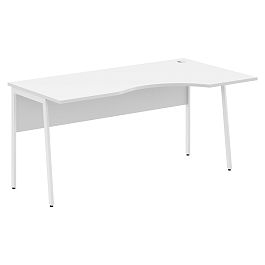 Стол прямой СА-1P(R) Белый/Белый 1600х900х755 IMAGO PLUS - Фото предпросмотра