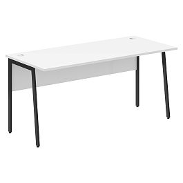 Стол прямой СП-4P Белый/Антрацит 1600х720х755 IMAGO PLUS - Фото предпросмотра