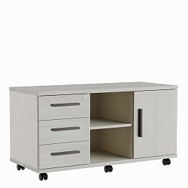 Приставка подкатная New Line 117,4x51x62 дуб шамони светлый - Фото предпросмотра
