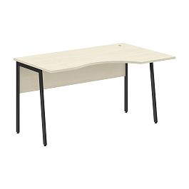 Стол прямой СА-2P(R) Клен*/Антрацит 1400х900х755 IMAGO PLUS - Фото предпросмотра