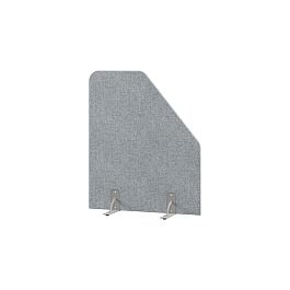 Перегородка акустическая со скосом Everprof EVO Acoustic на опорах 1000х28х1200 Ткань Kiton 06 - Фото предпросмотра