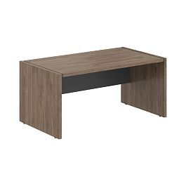 Стол руководителя MST 169 Кария Пальмира/Антрацит 1600х900х750 MORRIS TREND - Фото предпросмотра
