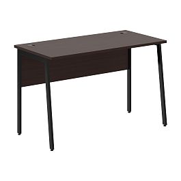 Стол прямой СП-2.1P Венге Магия/Черный 1200х608х755 IMAGO PLUS - Фото предпросмотра