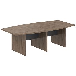 Стол для заседаний MCT 2412.1 Кария Пальмира/Антрацит 2400х1200х750 MORRIS TREND - Фото предпросмотра