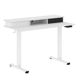 Стол письменный с подъемным механизмом HT501 Белый/Белый 1200х600х720-1180  XTEN-UP - Фото предпросмотра