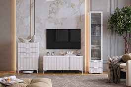 Гостиная "Зефир К1" (2200х424х1900) ГК01Зефир.3268 - Фото предпросмотра