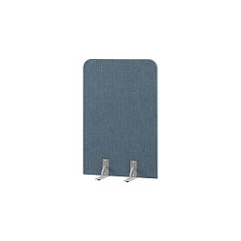 Перегородка акустическая прямая Everprof EVO Acoustic на опорах 800х28х1200 Ткань Romeo 10 - Фото предпросмотра