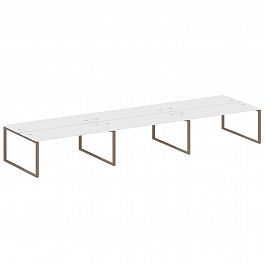 Рабочая станция "Metal System" БО.СМ-6.5 белый/мокко - Фото предпросмотра