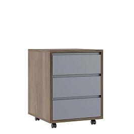 Тумба подкатная Artwood 45x47x59 орех дижон - Фото предпросмотра