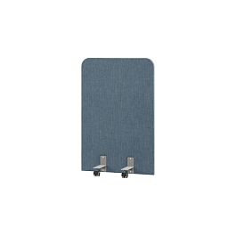 Перегородка акустическая прямая Everprof EVO Acoustic на роликовых опорах 800х28х1200 Ткань Romeo 10 - Фото предпросмотра