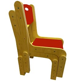 Стул Чайлд стопируемый регулируемый гр.1-4 - Фото предпросмотра