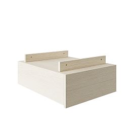 Тумба подвесная 1 ящик Trend Metal 39,9x50,6x16,2 дуб феррара - Фото предпросмотра