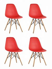 Набор Из 4 Стульев Eames - Фото предпросмотра