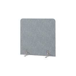 Перегородка акустическая прямая Everprof EVO Acoustic на опорах 1200х28х1200 Ткань Kiton 06 - Фото предпросмотра
