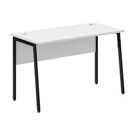 Стол прямой СП-2.1P Белый/Черный 1200х608х755 IMAGO PLUS - Фото предпросмотра